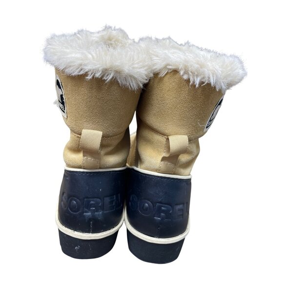 Sorel Womens Carnival Winter Boots Faux Fur Lined Size 8.5 SKU 9286 - Picture 6 of 10